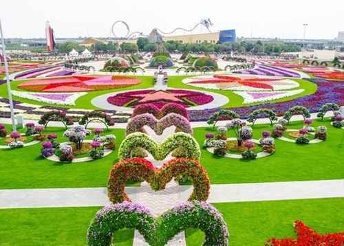 Vườn hoa kỳ diệu tại Dubai