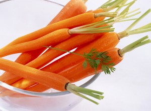 Cà rốt làm chậm sự phân hủy collagen.