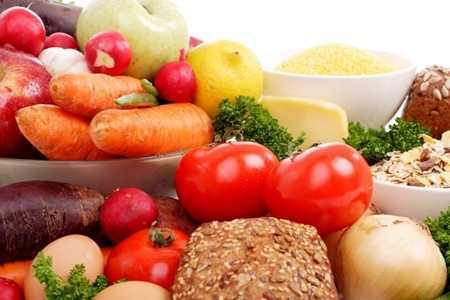 rau,củ,quả,ngũ cốc là những loại thực phẩm giàu chất xơ