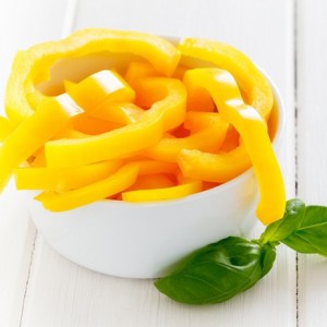 Ớt chuông vàng đứng đầu danh sách các thực phẩm giàu Vitamin C