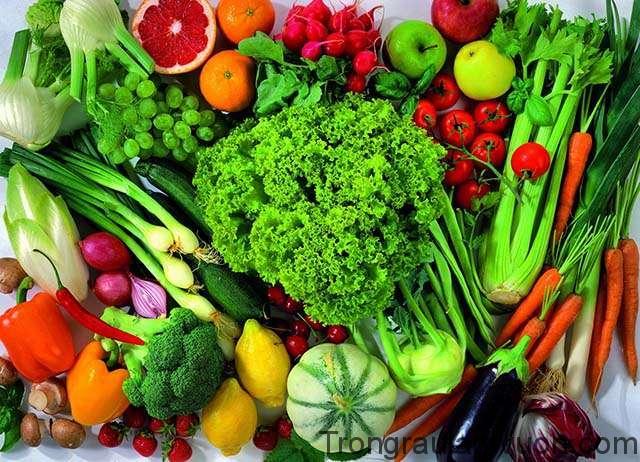Nên có chế độ ăn khoa học cân đối dinh dưỡng, ăn nhiều rau xanh và hoa quả tươi.